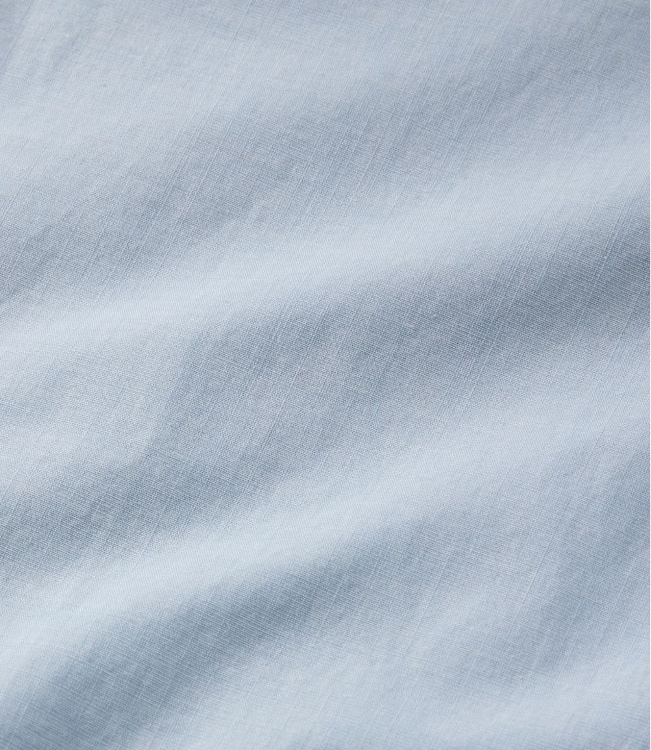 Men's Comfort Stretch Performance® Chambray Shirt, Long-Sleeve, Slightly Fitted Untucked Fit | L.L.Bean online