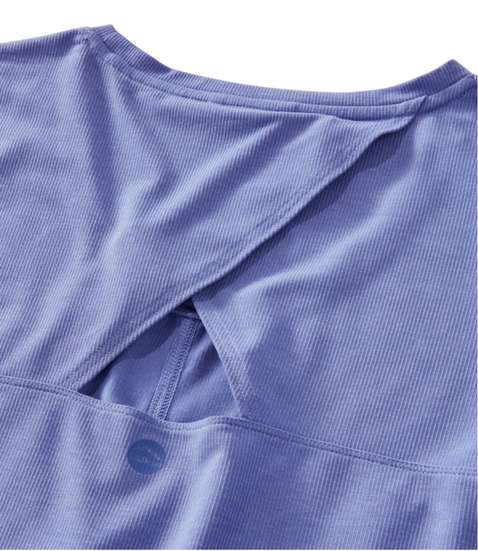 Women's Ribbed Performance Tee, Short-Sleeve | L.L.Bean online