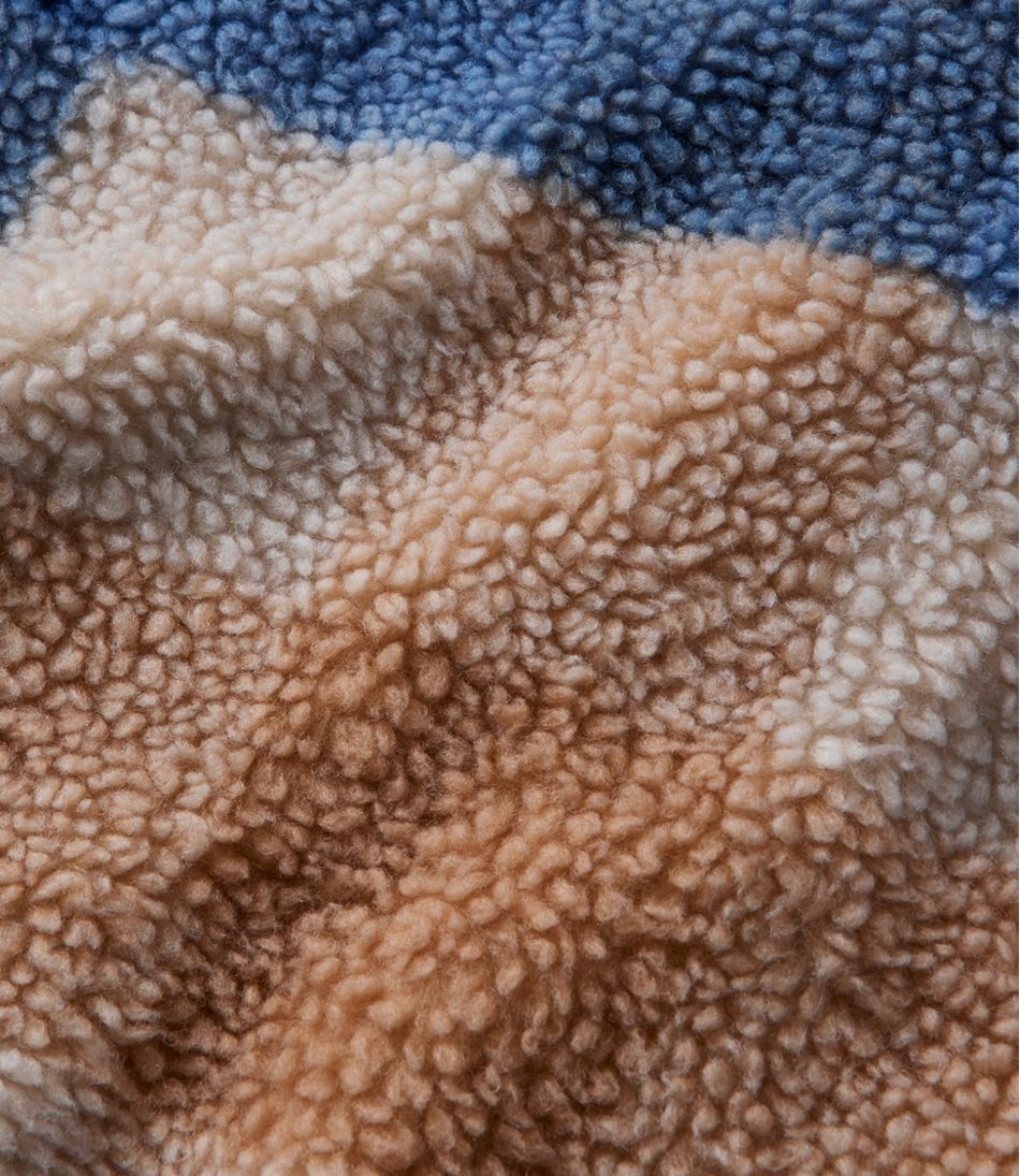 Women's Bean's Sherpa Fleece Coat, Print | L.L.Bean US