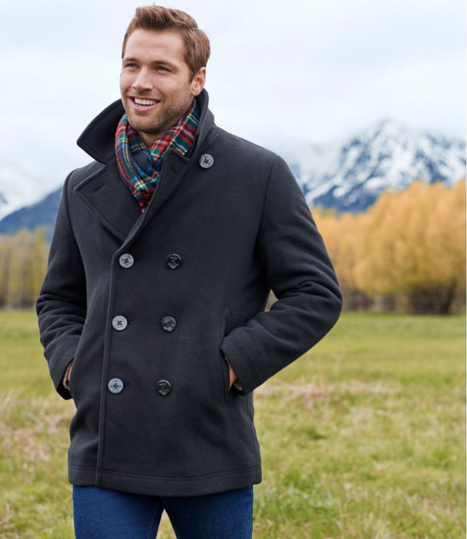 Authentic wool pea coat | L.L.Bean US