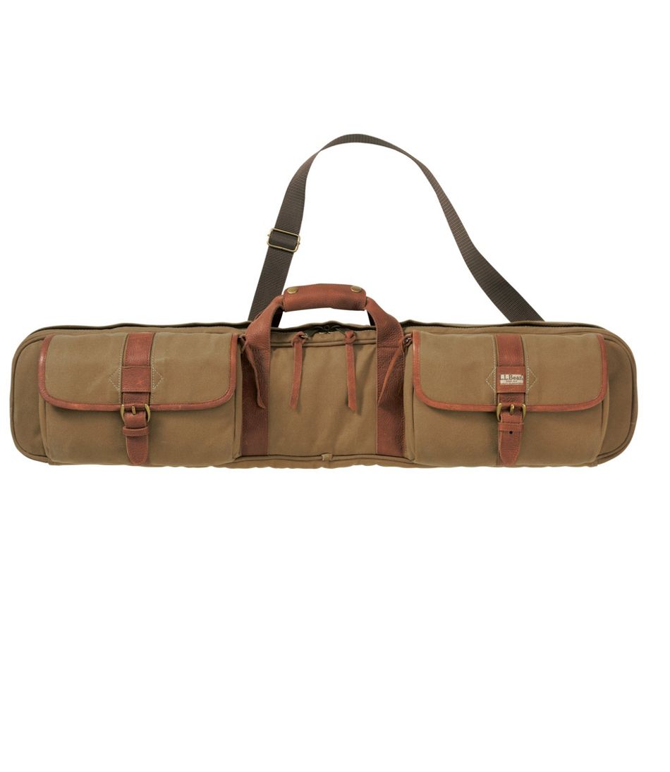 Maine Guide Waxed-Canvas Four-Piece Rod Case | L.L.Bean online