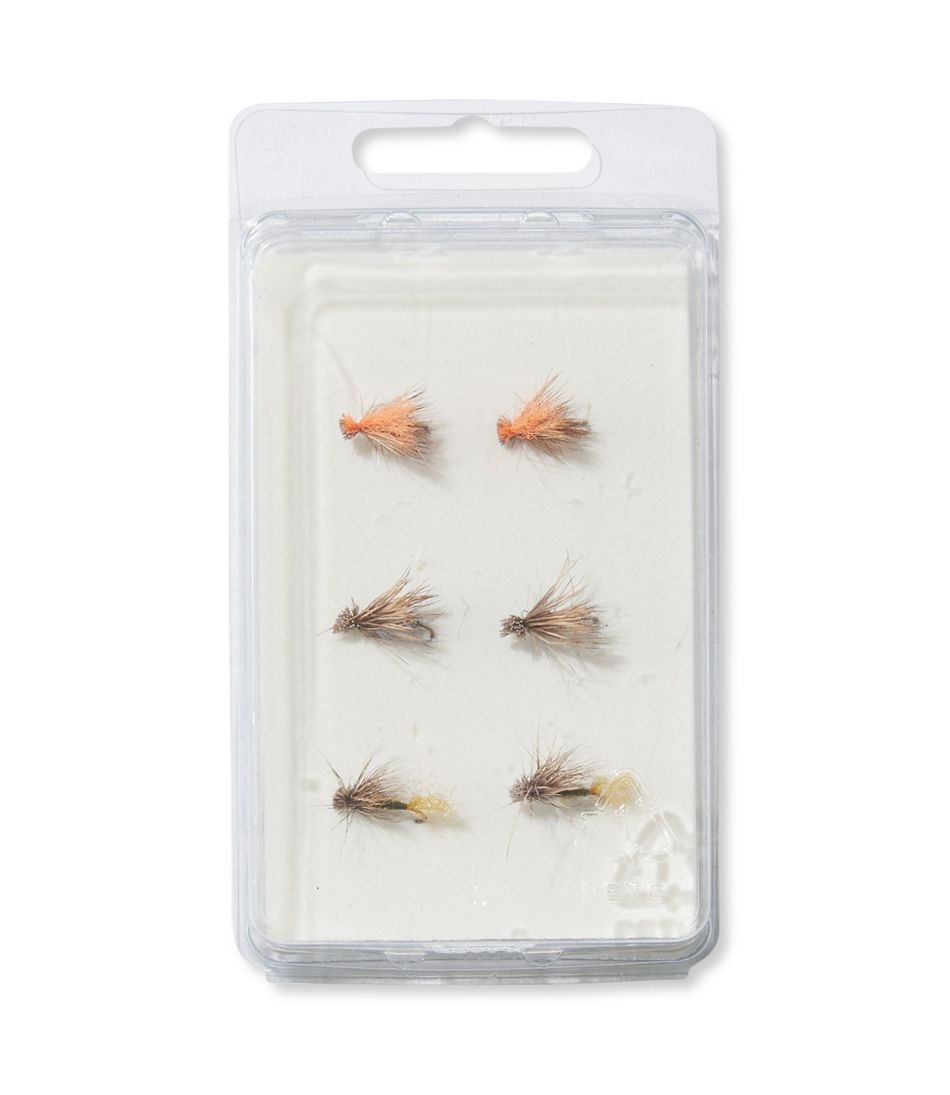 Umpqua Six-Piece Caddis Dry Fly Selection | L.L.Bean online