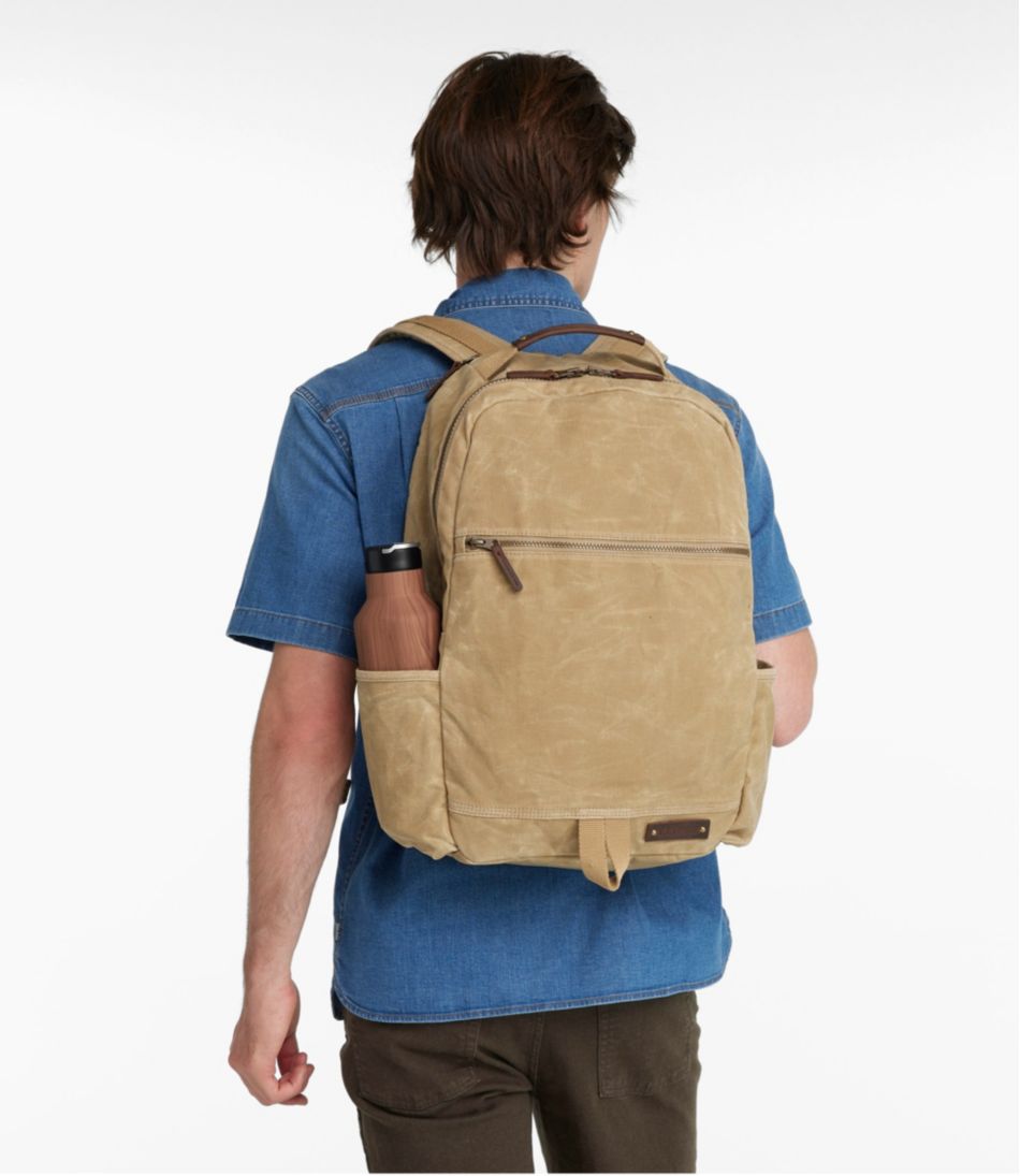Waxed Canvas Travel Backpack | L.L.Bean US