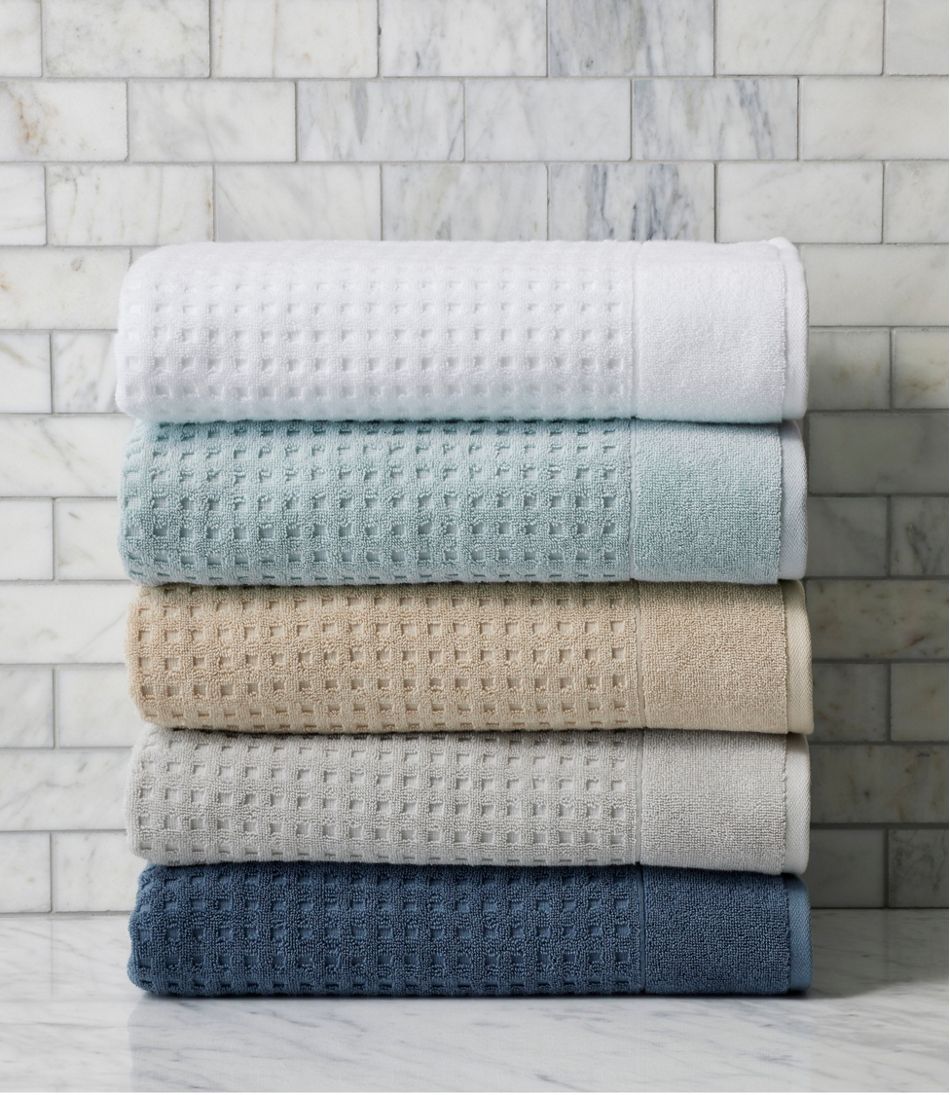 Waffle Cotton Towel Set | L.L.Bean US