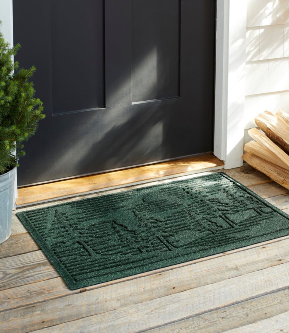 Everyspace Recycled Waterhog Doormat, Pine Trees | L.L.Bean US
