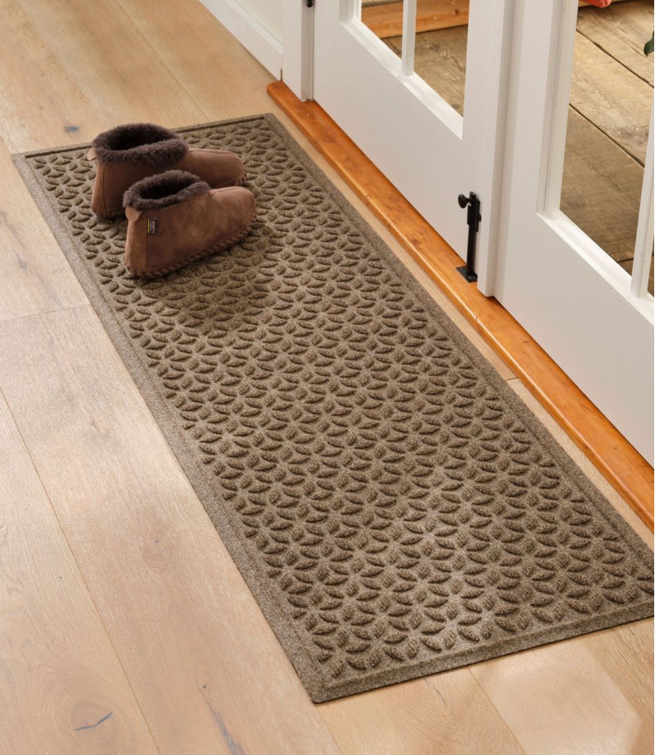 Heavyweight Recycled Waterhog Mat Runner, Blooming Circles | L.L.Bean discount