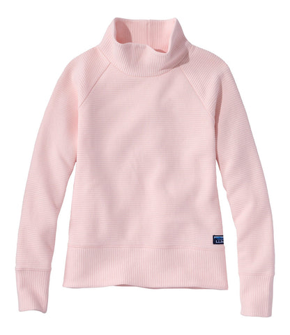 Women's Lakewashed Double-Knit Funnelneck | L.L.Bean sale