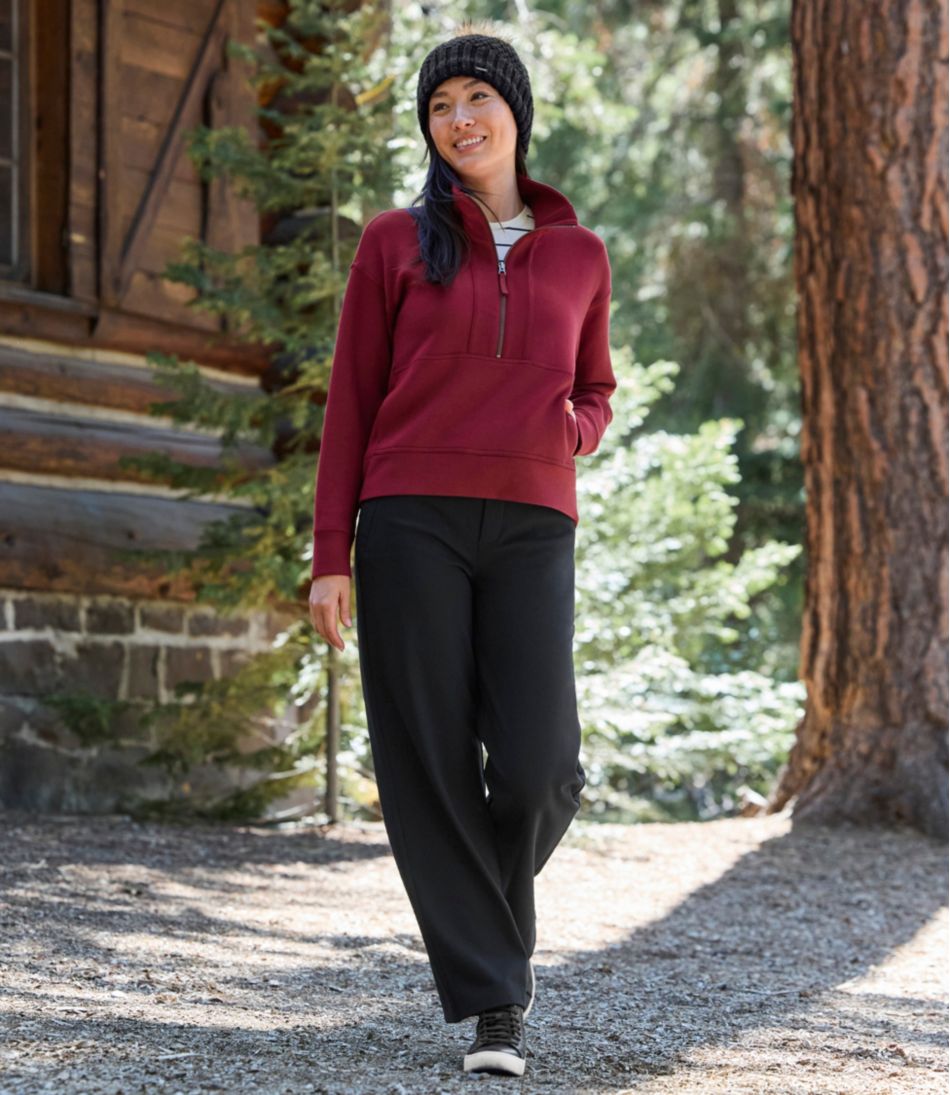 Women's CloudSoft Top, Half-Zip Pullover | L.L.Bean for sale