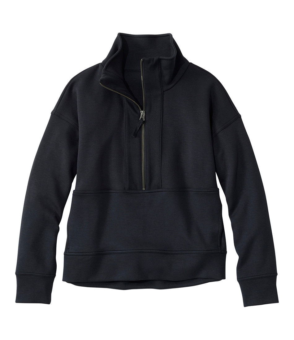 Women's CloudSoft Top, Half-Zip Pullover | L.L.Bean for sale