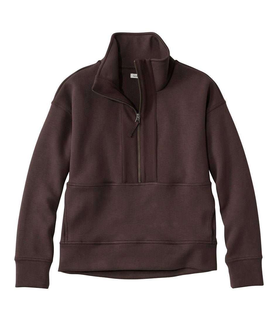 Women's CloudSoft Top, Half-Zip Pullover | L.L.Bean for sale