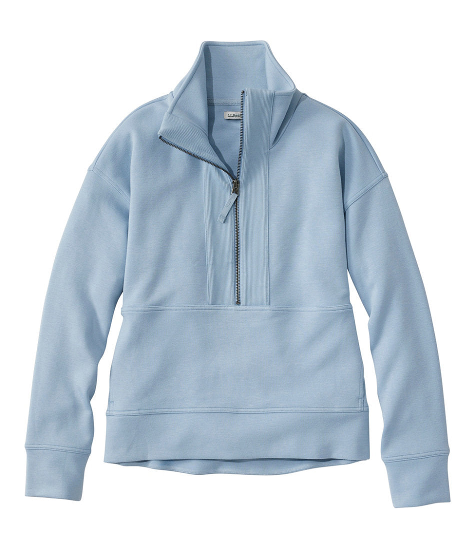 Women's CloudSoft Top, Half-Zip Pullover | L.L.Bean for sale