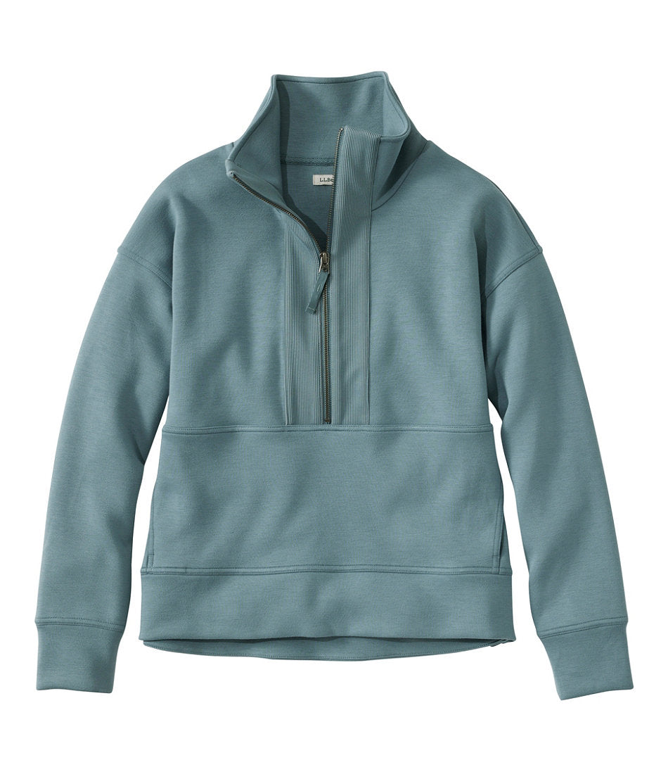Women's CloudSoft Top, Half-Zip Pullover | L.L.Bean for sale