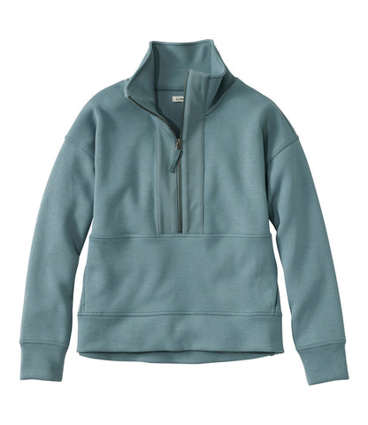 Women's CloudSoft Top, Half-Zip Pullover | L.L.Bean for sale