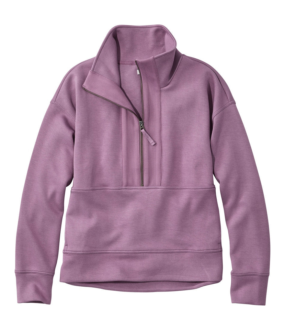 Women's CloudSoft Top, Half-Zip Pullover | L.L.Bean for sale