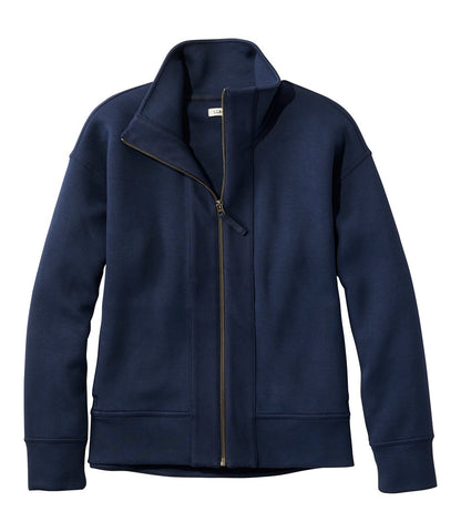 Women's CloudSoft Top, Full-Zip | L.L.Bean online