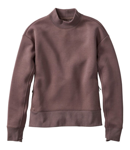 Women's Multisport Mockneck Pullover Sweatshirt | L.L.Bean on sale