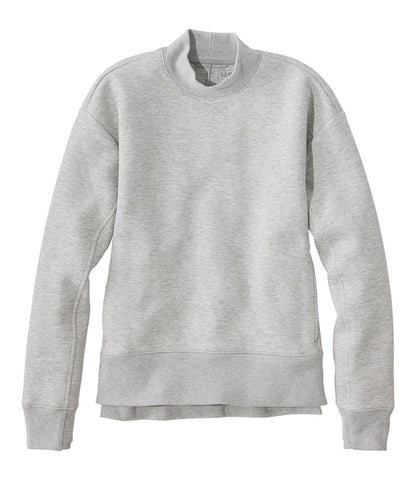 Women's Multisport Mockneck Pullover Sweatshirt | L.L.Bean on sale