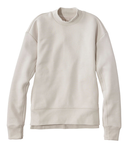 Women's Multisport Mockneck Pullover Sweatshirt | L.L.Bean on sale