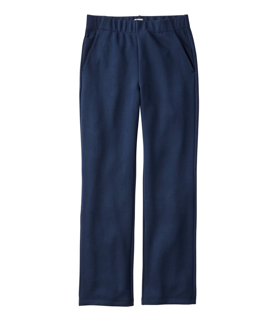 Women's CloudSoft Pants, Mid-Rise Straight-Leg | L.L.Bean for sale