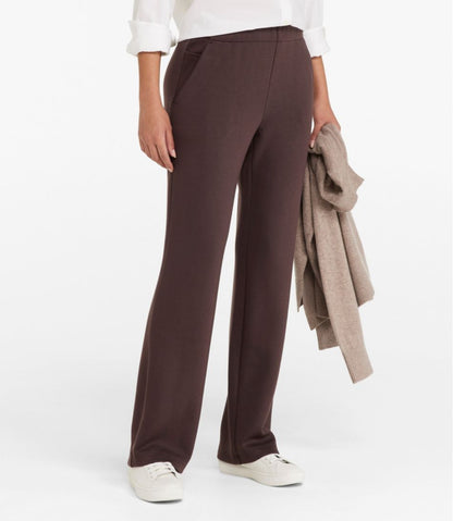 Women's CloudSoft Pants, Mid-Rise Straight-Leg | L.L.Bean for sale