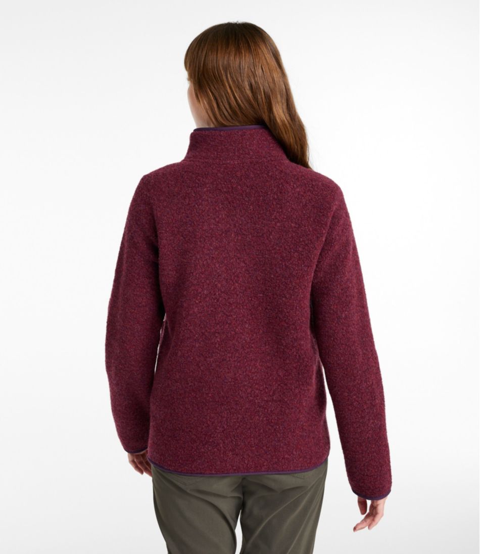 Women's All Season Wool Fleece Full-Zip Jacket | L.L.Bean online