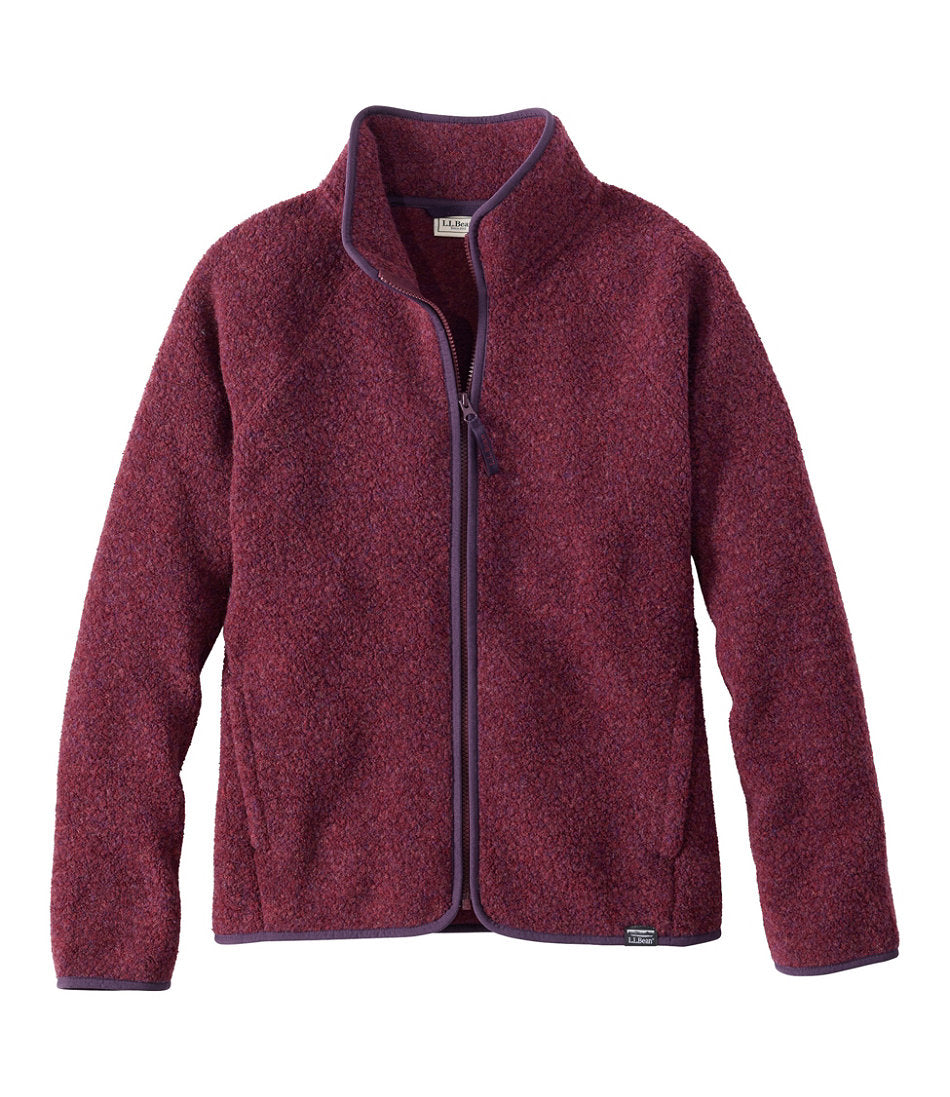 Women's All Season Wool Fleece Full-Zip Jacket | L.L.Bean online