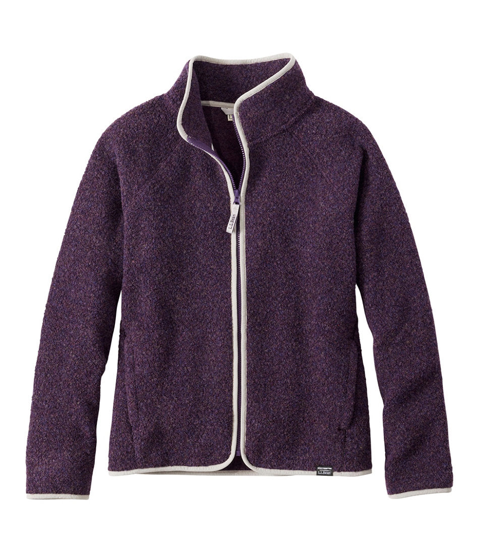 Women's All Season Wool Fleece Full-Zip Jacket | L.L.Bean online