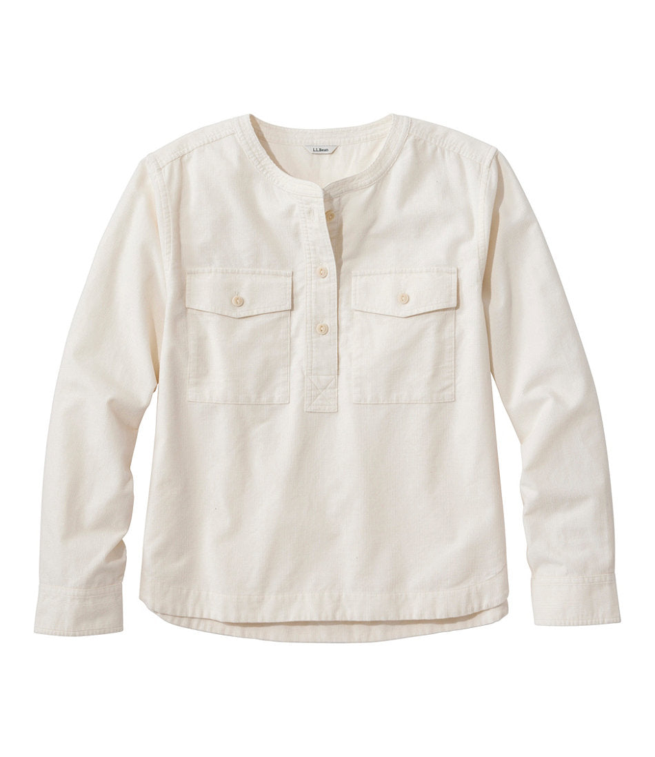 Women's Sunwashed Corduroy Shirt | L.L.Bean US