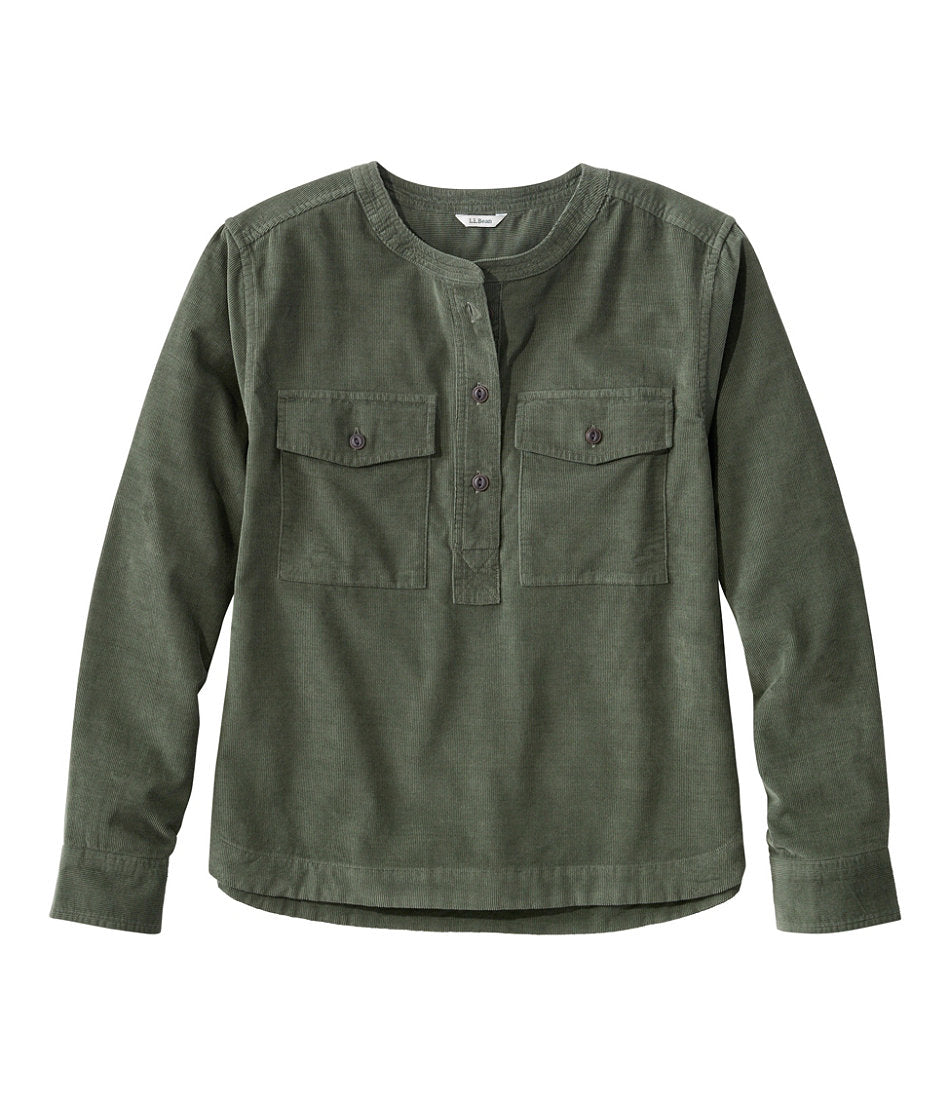 Women's Sunwashed Corduroy Shirt | L.L.Bean US