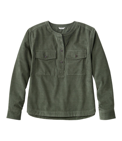 Women's Sunwashed Corduroy Shirt | L.L.Bean US