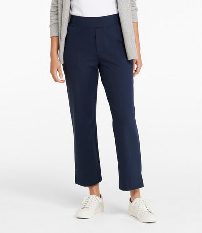 Women's Go-Anywhere Pants, High-Rise Straight-Leg Ankle | L.L.Bean online