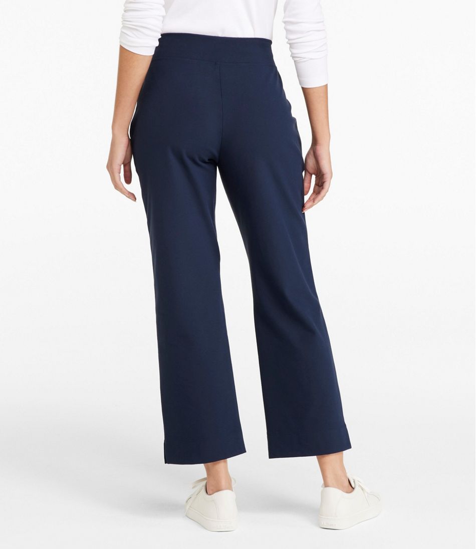 Women's Go-Anywhere Pants, High-Rise Straight-Leg Ankle | L.L.Bean online