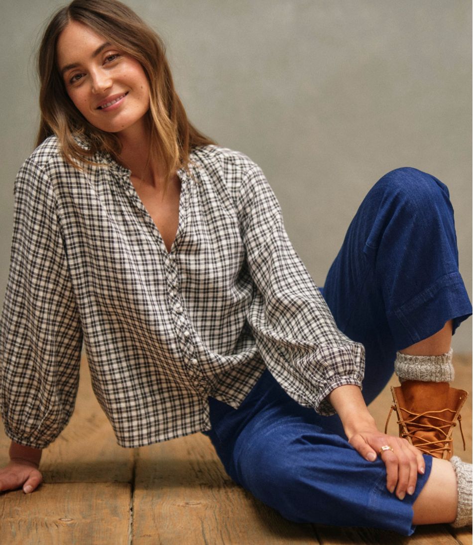 Women's Signature Portland Popover Shirt | L.L.Bean US