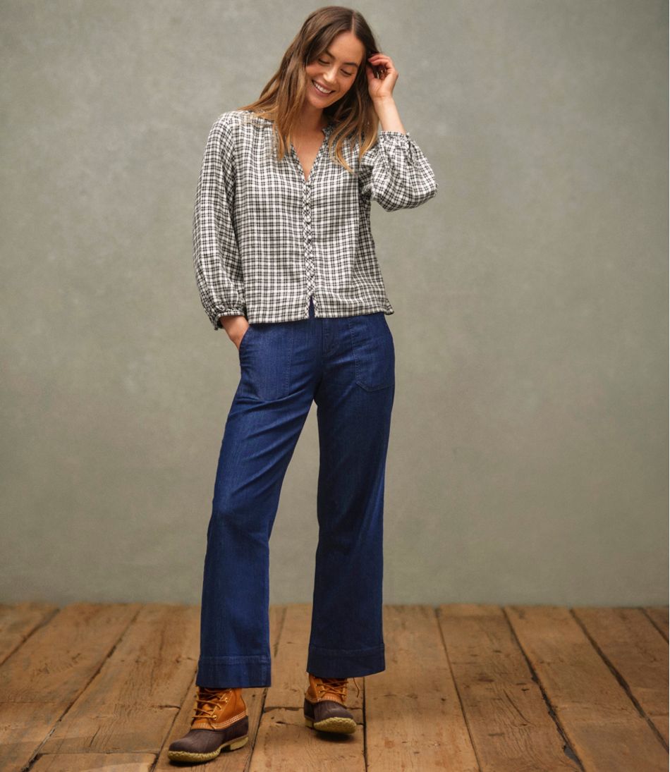 Women's Signature Portland Popover Shirt | L.L.Bean US