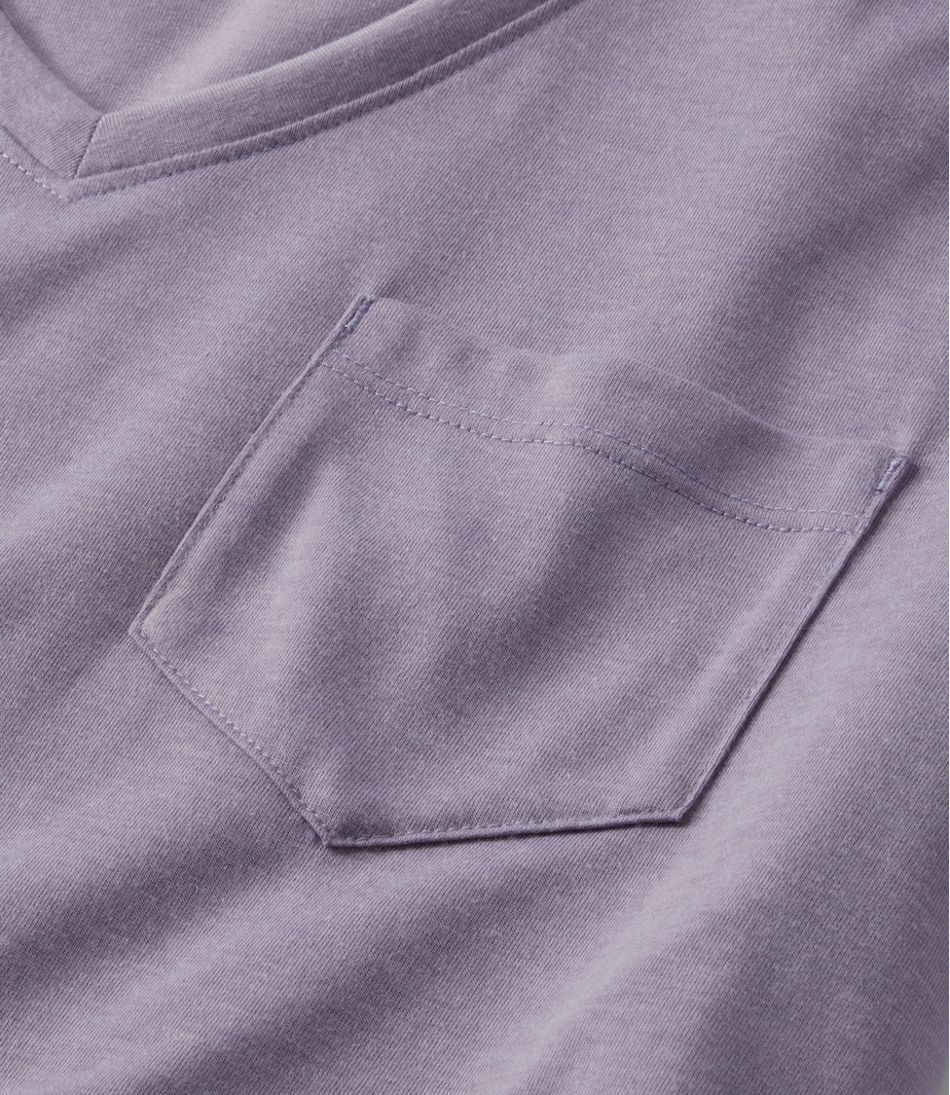 Women's Vista Camp V-Neck Pocket Tee, Long-Sleeve | L.L.Bean US
