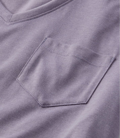 Women's Vista Camp V-Neck Pocket Tee, Long-Sleeve | L.L.Bean US