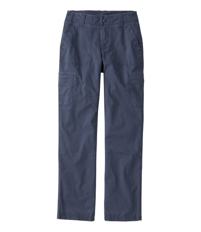 Women's 207 Vintage Cotton Canvas Pants, Mid-Rise Straight-Leg Cargo Lined | L.L.Bean outlet