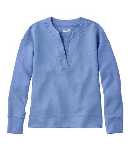 Women's CloudSoft Splitneck Pullover | L.L.Bean for sale
