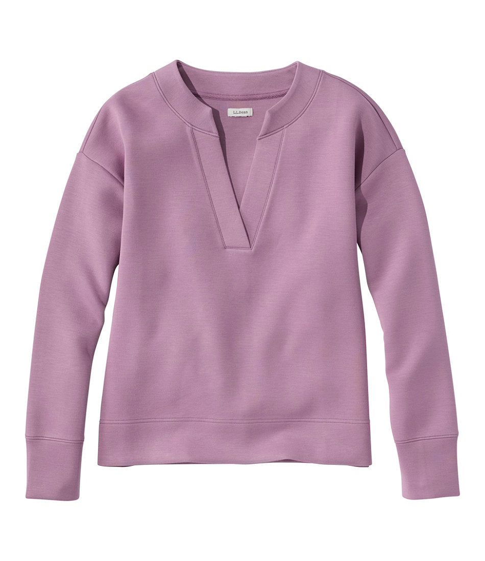 Women's CloudSoft Splitneck Pullover | L.L.Bean for sale