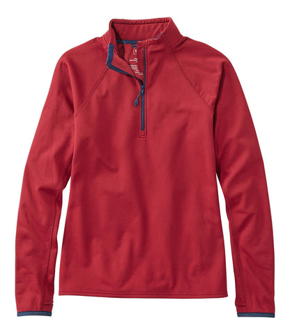 Women's Primaloft ThermaStretch Fleece 1/4 Zip Pullover | L.L.Bean online