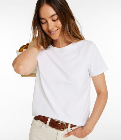 Women's Signature Premium Essential Tee, Short-Sleeve | L.L.Bean online