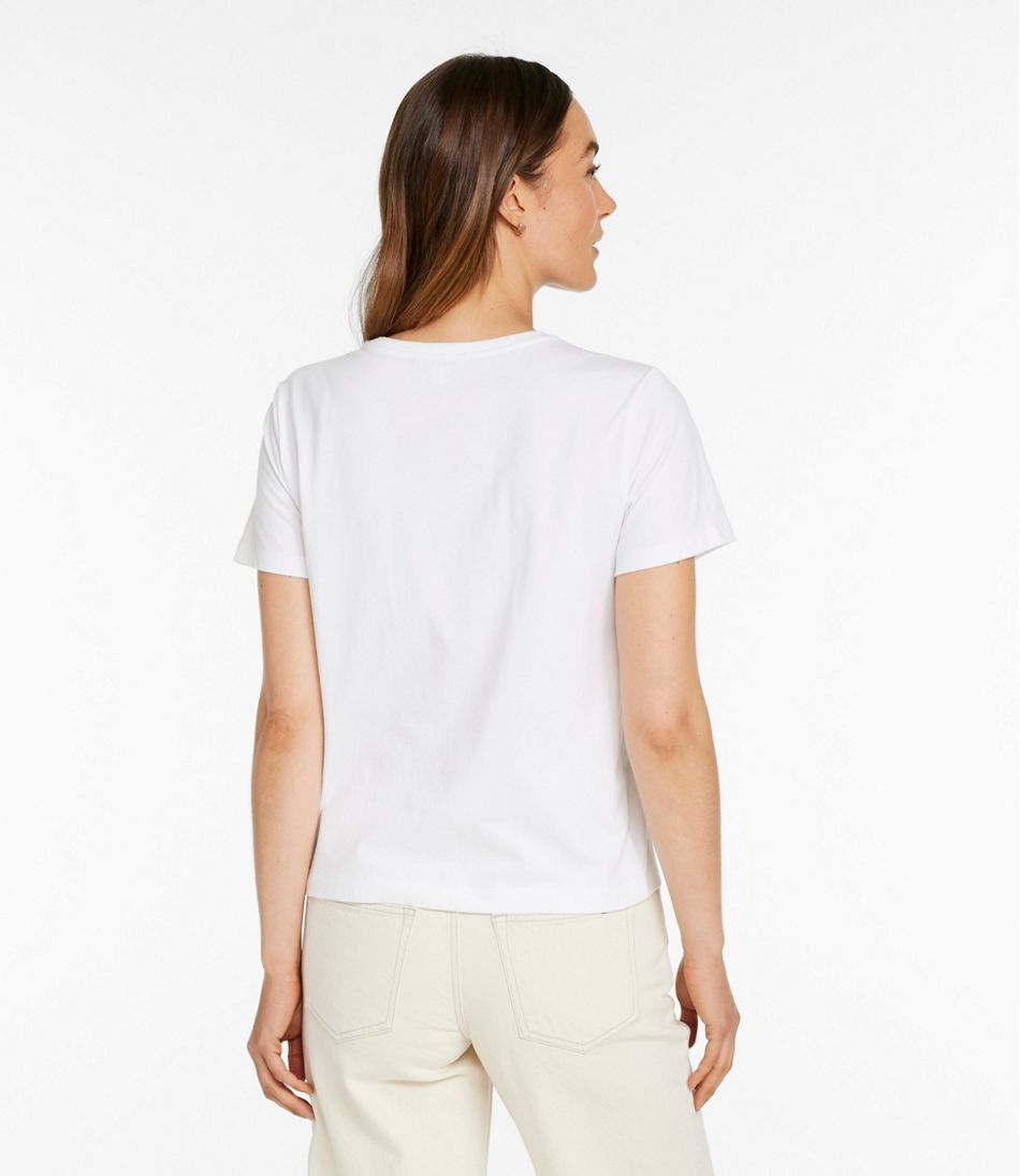 Women's Signature Premium Essential Tee, Short-Sleeve | L.L.Bean online