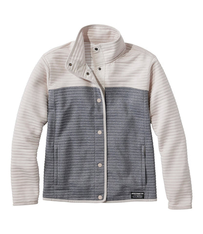 Women's Airlight Snap Front Jacket, Colorblock | L.L.Bean US