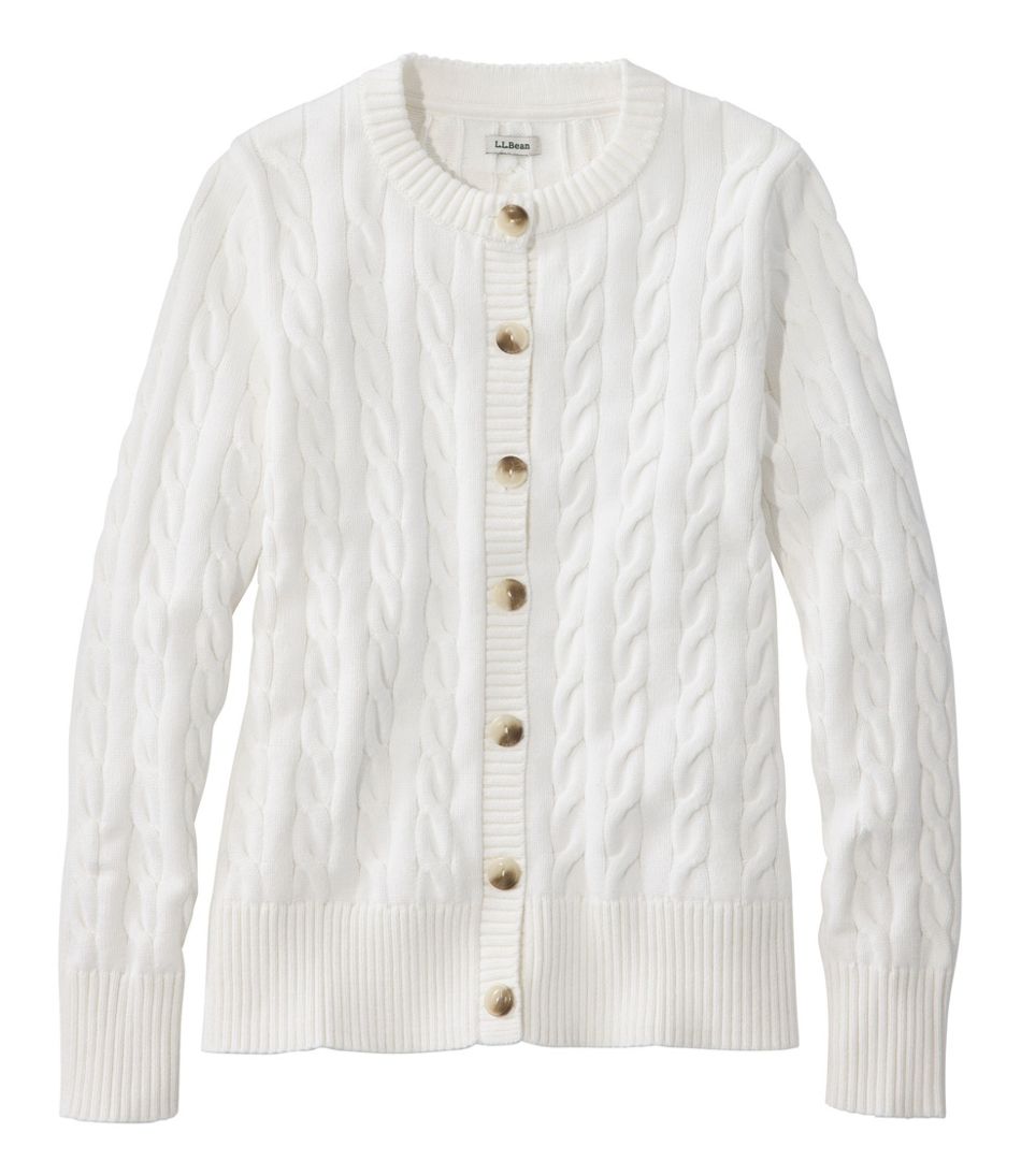 Women's The Original Double L® Sweater, Cable Cardigan | L.L.Bean discount