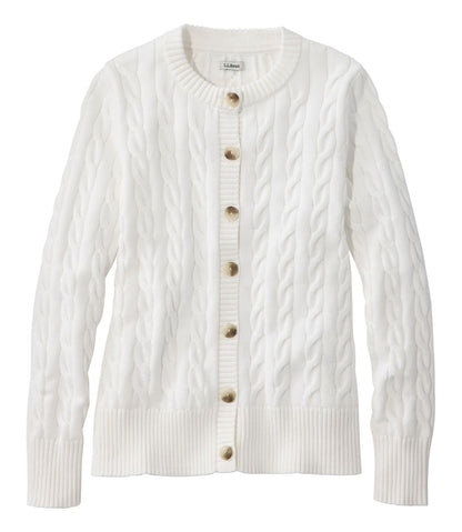 Women's The Original Double L® Sweater, Cable Cardigan | L.L.Bean discount