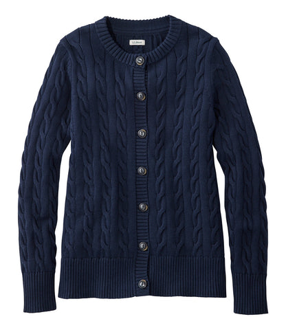 Women's The Original Double L® Sweater, Cable Cardigan | L.L.Bean discount