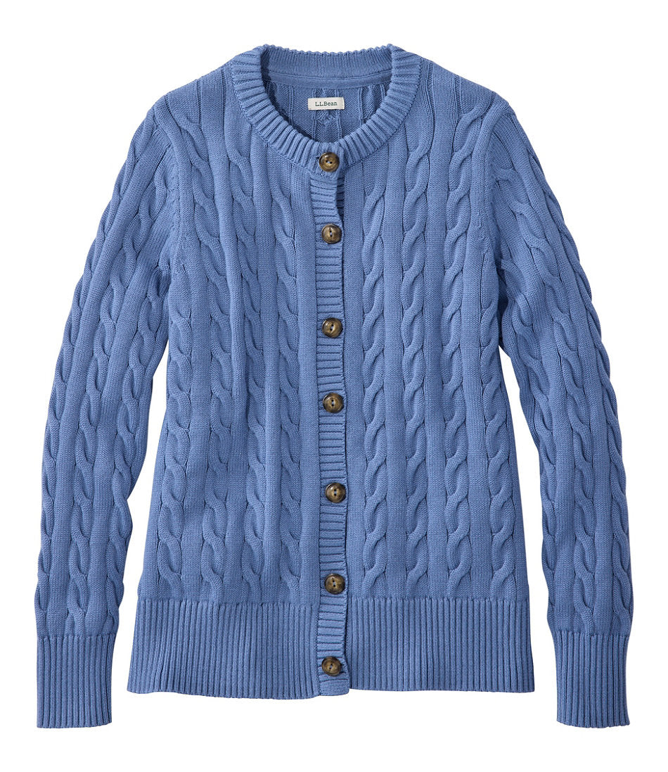 Women's The Original Double L® Sweater, Cable Cardigan | L.L.Bean discount