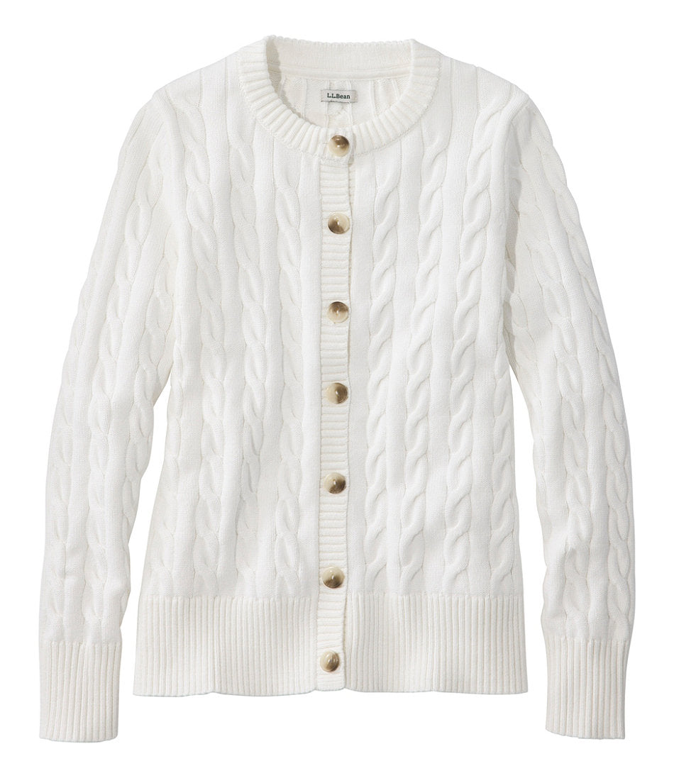 Women's The Original Double L® Sweater, Cable Cardigan | L.L.Bean discount