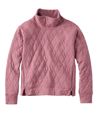 Women's VentureSoft Quilted Funnelneck Pullover | L.L.Bean for sale