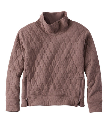 Women's VentureSoft Quilted Funnelneck Pullover | L.L.Bean for sale